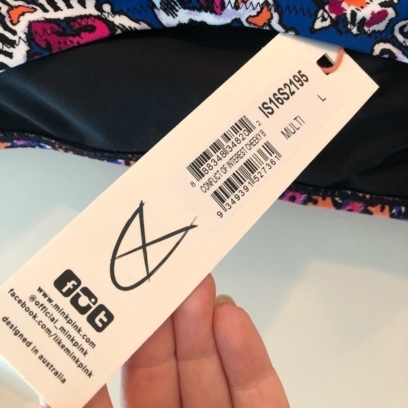 NWT MinkPink Conflict Of Interest Bikini Bottom - Picture 7 of 16
